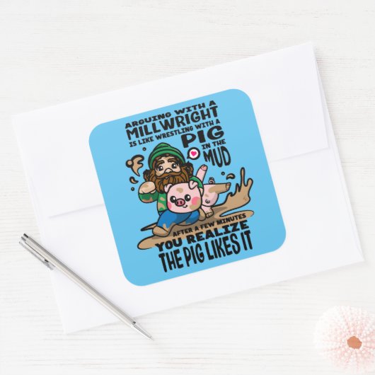 Millwright Sticker (Envelop)