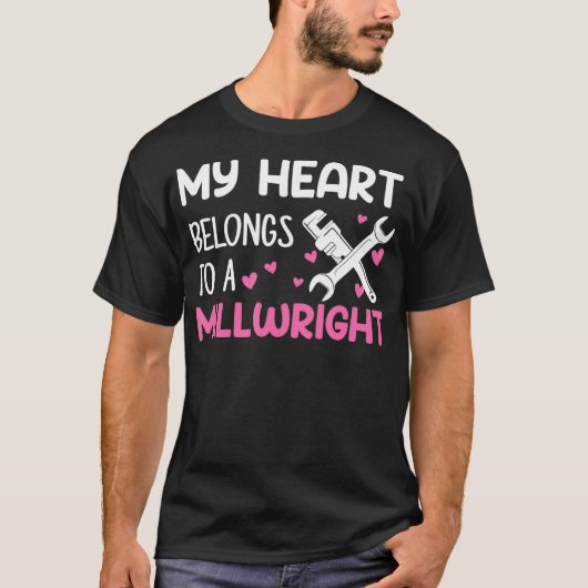Millwright Wife millwright _1 T-shirt (Voorkant)