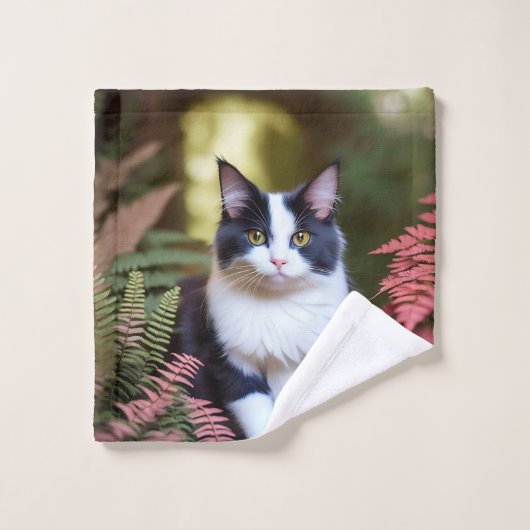 Milly de Ragdoll kat, badhanddoekset Bad Handdoek (Wasdoekje)