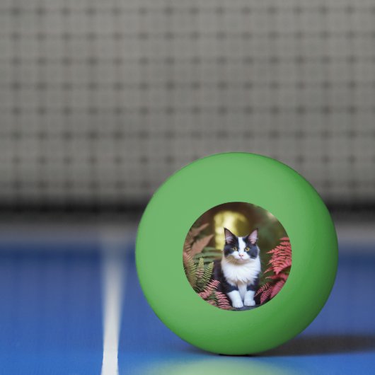Milly de Ragdoll kat, Ping Pong Ball (Net)