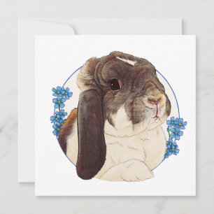 Milly Moo Bunny Kaart