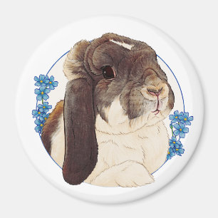 Milly Moo Bunny Magneet