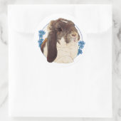 Milly Moo Bunny Ronde Sticker (Tas)