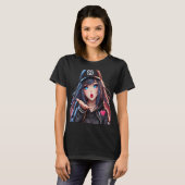 MILLY QUEEN, CHICA ANIME INFLUENCER T-SHIRT (Voorkant volledig)