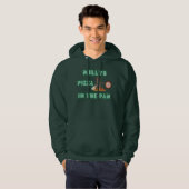Milly's pizza in de pan hoodie (Voorkant volledig)