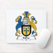 Milne Family Crest Muismat (Met muis)