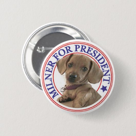 Milner voor President Button (Voorkant /achterkant)