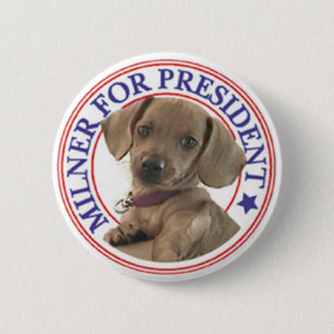 Milner voor President Button