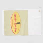 Milo Bass Rush Shop golf ball Golfhanddoek (Horizontaal)