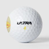 Milo Bass Rush Shop golfbal Golfballen (Logo)