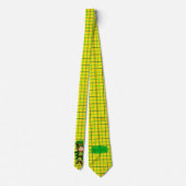 Milo Dale St. Patrick's Day Gold Pset Mannen Strop Stropdas (Achterkant)