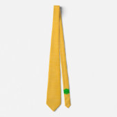 Milo Dale St Patrick's Gold Yellow Mannen Stropdas (Voorkant)