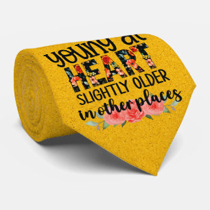 Milo Dale Young voor Mannen met hoge geel nektie Stropdas