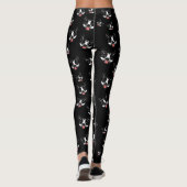 Milo de Boston Terrier Leggings (Achterkant)