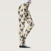 Milo de Boston Terrier Leggings (Rechts)