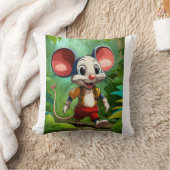 Milo de Oerwoud Muis Kussen (Deken)