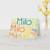 Milo Kaart (Gele Bloem)