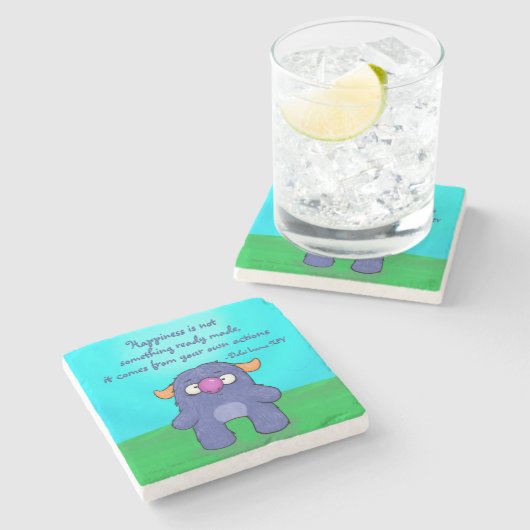 Milo, onderzetter (Zijkant)