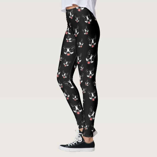 Milo The Boston Terrier Leggings (Links)