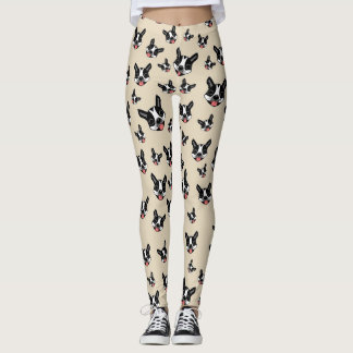 Milo The Boston Terrier Leggings