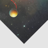 Milo the Cosmic Spaceman Explorer Decoupage Tissuepapier (Detail)