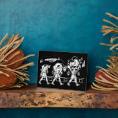 Milo van Croton en de stier - Gym Motivatie Fotoplaat (Zijkant)