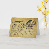 Milo van Croton en de stier - Gym Motivatie Kaart (Gele Bloem)