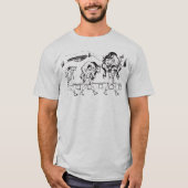 Milo van Croton en de stier - Gym Motivatie T-shirt (Voorkant)