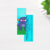 Milo, w/quote, gelukskaarten mini visitekaartjes (Bureau)