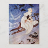  Milo Winter De Sneeuwkoningin Briefkaart (Voorkant)