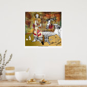 Milonga Gaucha Tango Poster (Keuken)