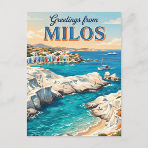 Milos Griekenland Briefkaart