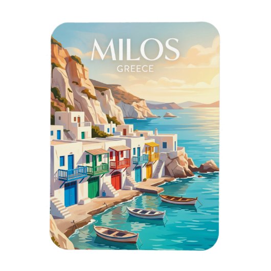 Milos Griekenland Magneet (Verticaal)