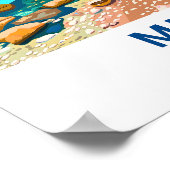 Milos Griekenland Reisprint Poster (Hoek)