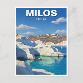 Milos Griekenland Reizen Briefkaart