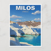 Milos Griekenland Reizen Briefkaart (Voorkant)