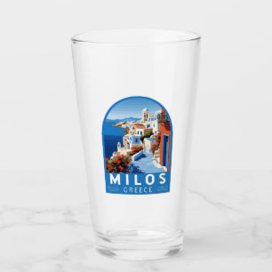 Milos Griekenland Reizen Kunst Vintage Glas