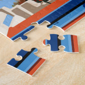 Milos Griekenland Reizen Kunst Vintage Legpuzzel (Zijkant)