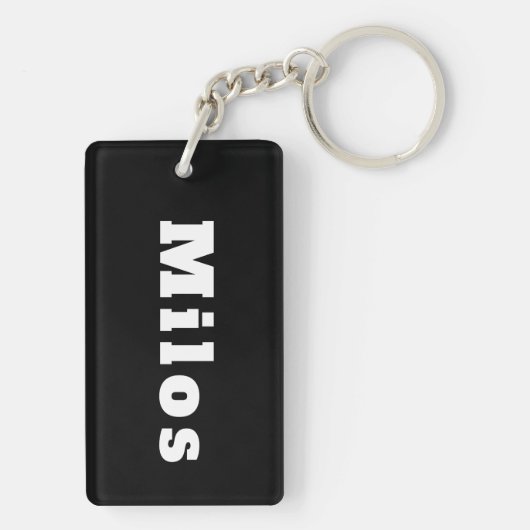 Milos Sleutelhanger (achterkant)