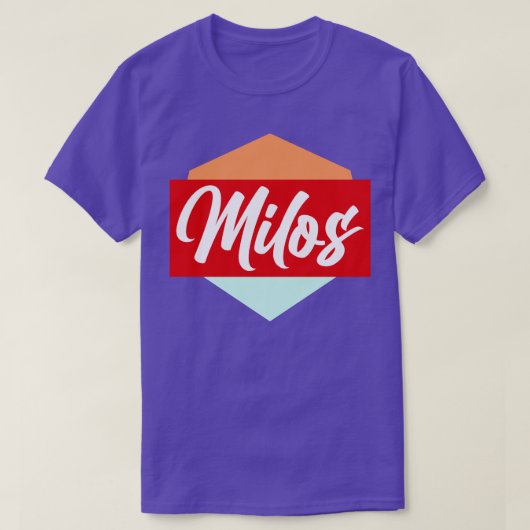 Milos T-shirt (Design voorkant)