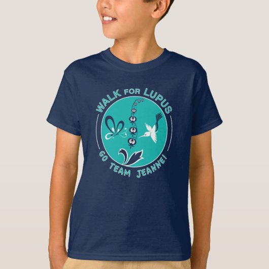 Milo's "Team Jeanne" Lupus Walk T-shirt (Voorkant)
