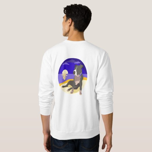 Milo's vakantie trui (Achterkant volledig)