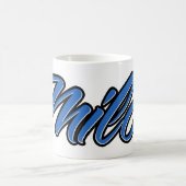 Milos Vorname Name blue Tasse Kaffeetasse Koffiemok (Center)