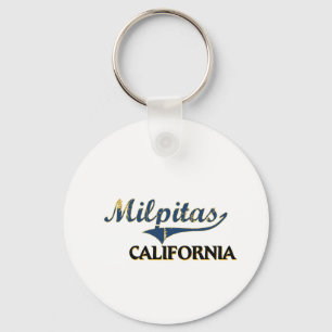 Milpitas California City Classic Sleutelhanger