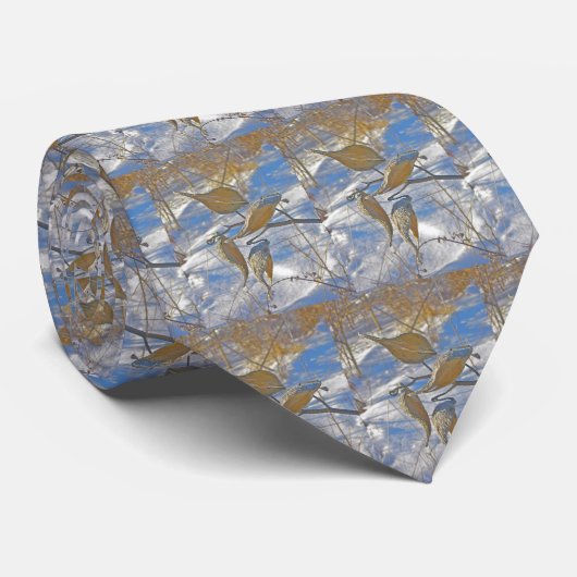 Milroed Pods in sneeuwStropdas Stropdas (Opgerold)