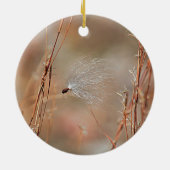 Milroosevloeistof Keramisch Ornament (Achterkant)