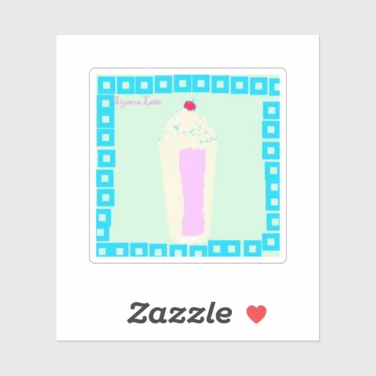 milshake Signora Latte Sticker (Vel)