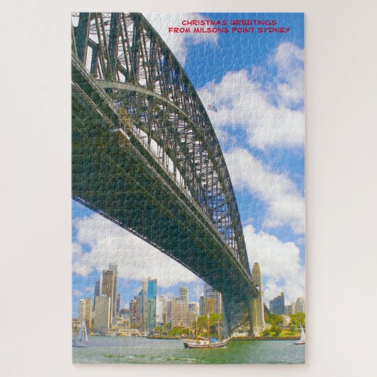 Milsons Point Sydney Jigzaag Puzzle Legpuzzel (Verticaal)