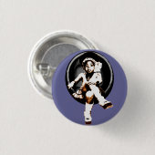 Miltant Toddler Girl: Soul Egg Ronde Button 3,2 Cm (Voorkant /achterkant)