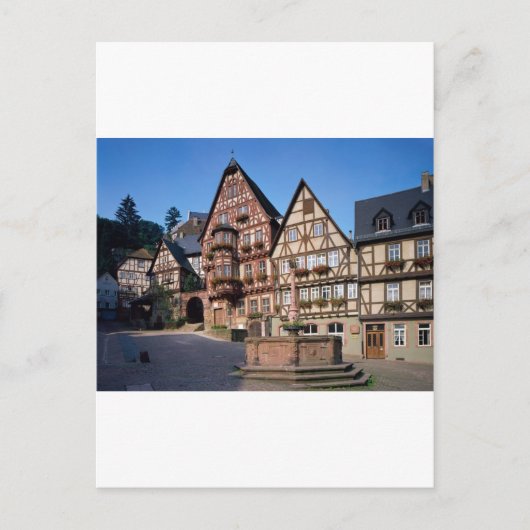 Miltenberg City, Duitsland Briefkaart (Voorkant)